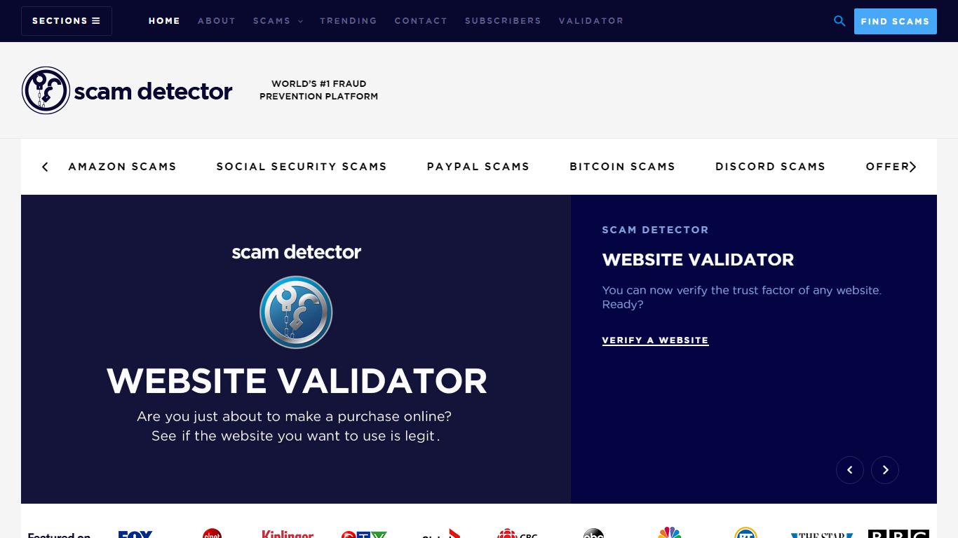 List of Scamming Websites (2021) - Scam Detector
